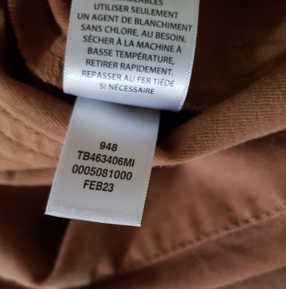 Treasure & Bond Wide Leg Cotton Blend Lightweight Pants Size 10 - Picture 8 of 9
